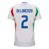 Camiseta Italia Giovanni Di Lorenzo #2 Segunda Equipación Replica Eurocopa 2024 mangas cortas